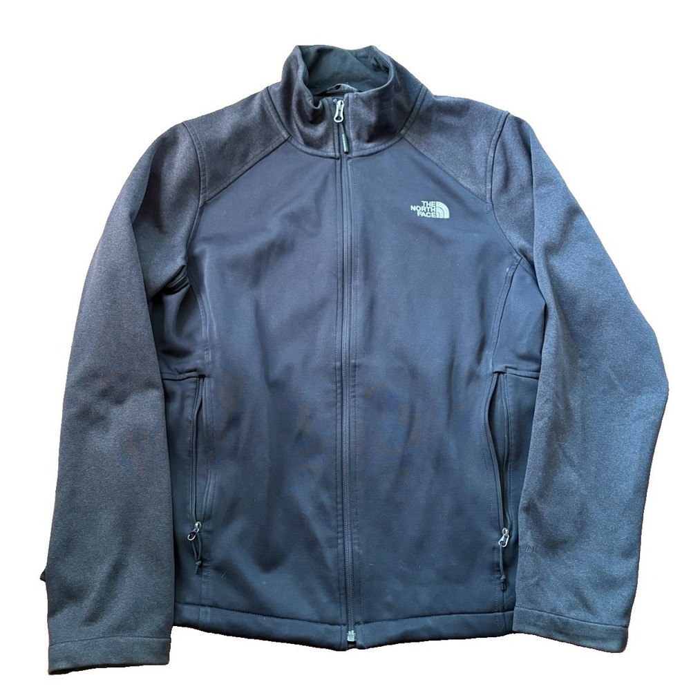 The North Face Apex Jacket Womens XL Black Softshell Insulated